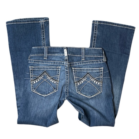 ARIAT Women’s Bootcut Mid Rise Jeans size 30 - Picture 2 of 10